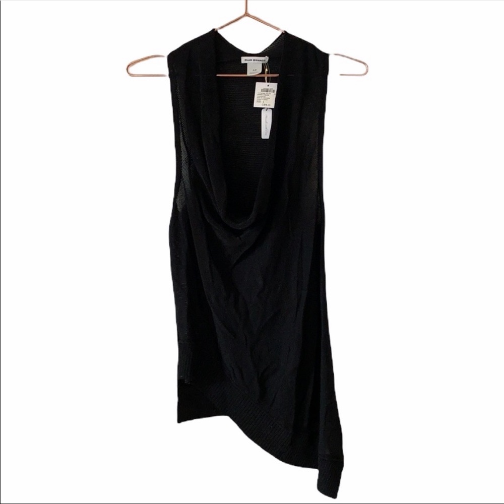Club Monaco NWT Marion Sweater In Soot Black Size Small